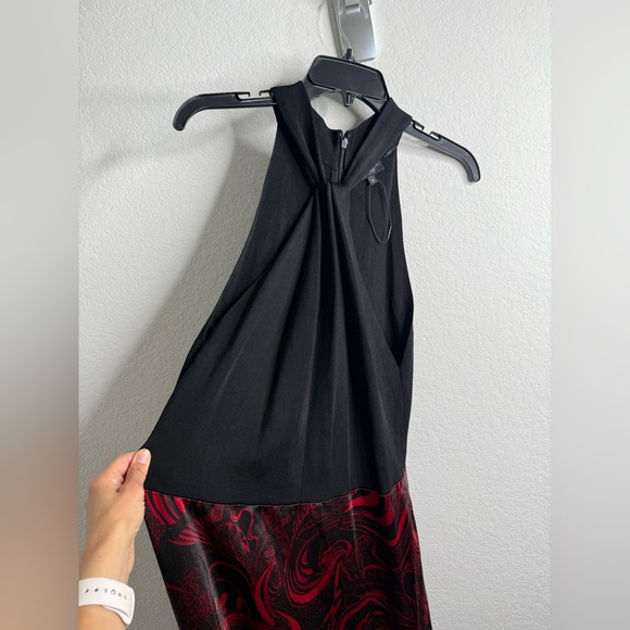 NWOT TED BAKER ROSIEO TWIST NECK
PRINTED KNIT DRESS Sz Ted 4 = US 10 - Picture 15 of 16